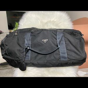 Authentic prada luggage bag